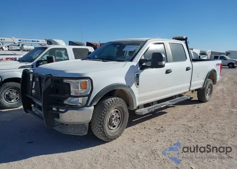 2021 Ford F-250 Xl из США, поврежденный, VIN 1FT7W2B69MED13535